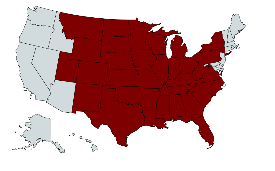 Geographical Territory Map